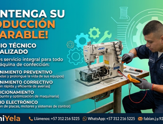 Mecánico y electrónico de máquinas de coser