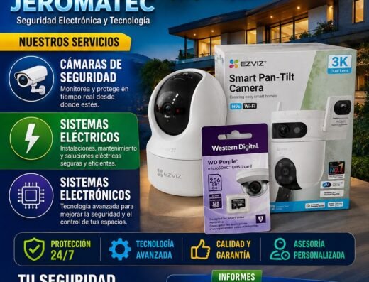 Seguridad electrónica, Internet y Electricidad