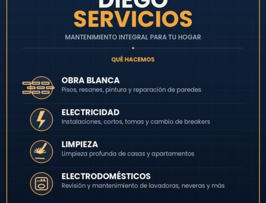 Electricista residencial, mantenimiento y obra civil