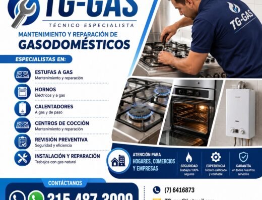 Gasista residencial e industrial