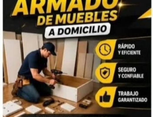 Armado y desarmado muebles modulares