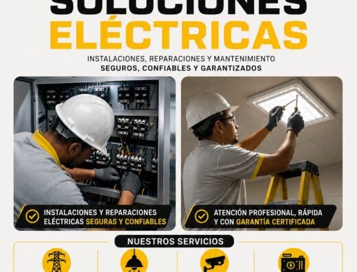 Electricista residencial e industrial