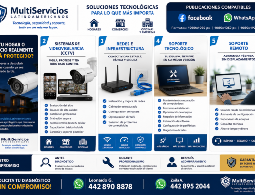 Servicios Multiples en TI-CCTV y Telecom