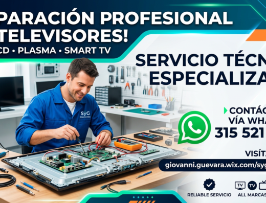Reparación de televisores y computadores