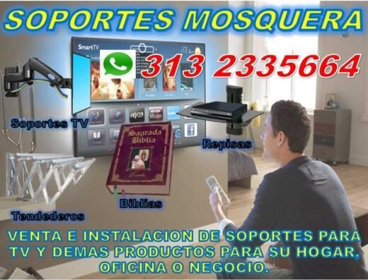 Instalación de Soportes para tv