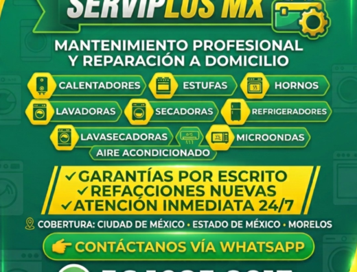 Reparación de línea blanca y gas
