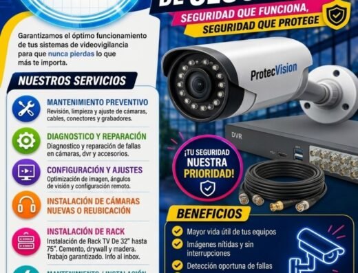 Técnico de cámaras de seguridad vigilancia / electricista
