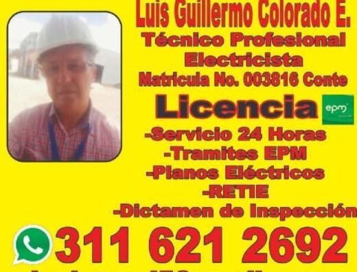 Electricista residencial, comercial e industrial
