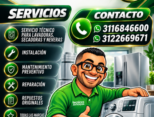 Servicio técnico en lavadoras y electrodomésticos