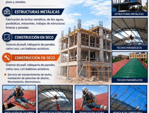 Industria Química del Fierro — Divisiones y estructuras metálicas